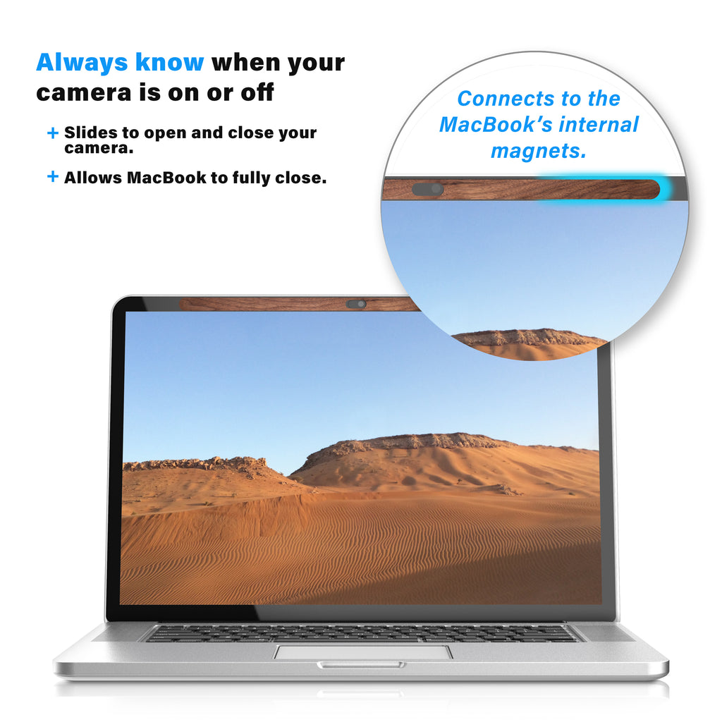 Eyebloc Webcam Cover for MacBook - Arctic Camo - Eyebloc